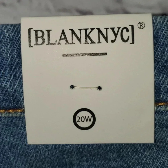 Blank NYC Ground Rules Denim Shorts Women’s Size 20W NWT - Picture 10 of 13